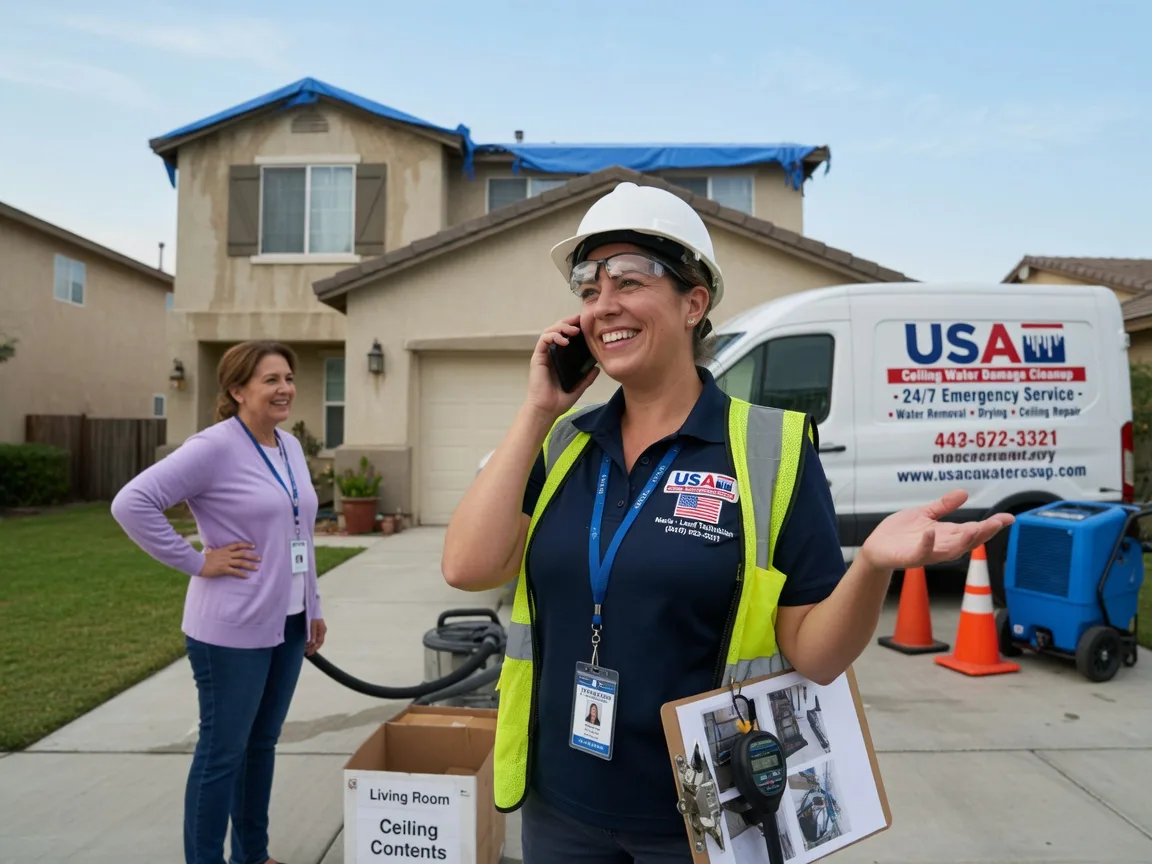 Ceiling Water Damage Restoration Friesland, WI FAQs